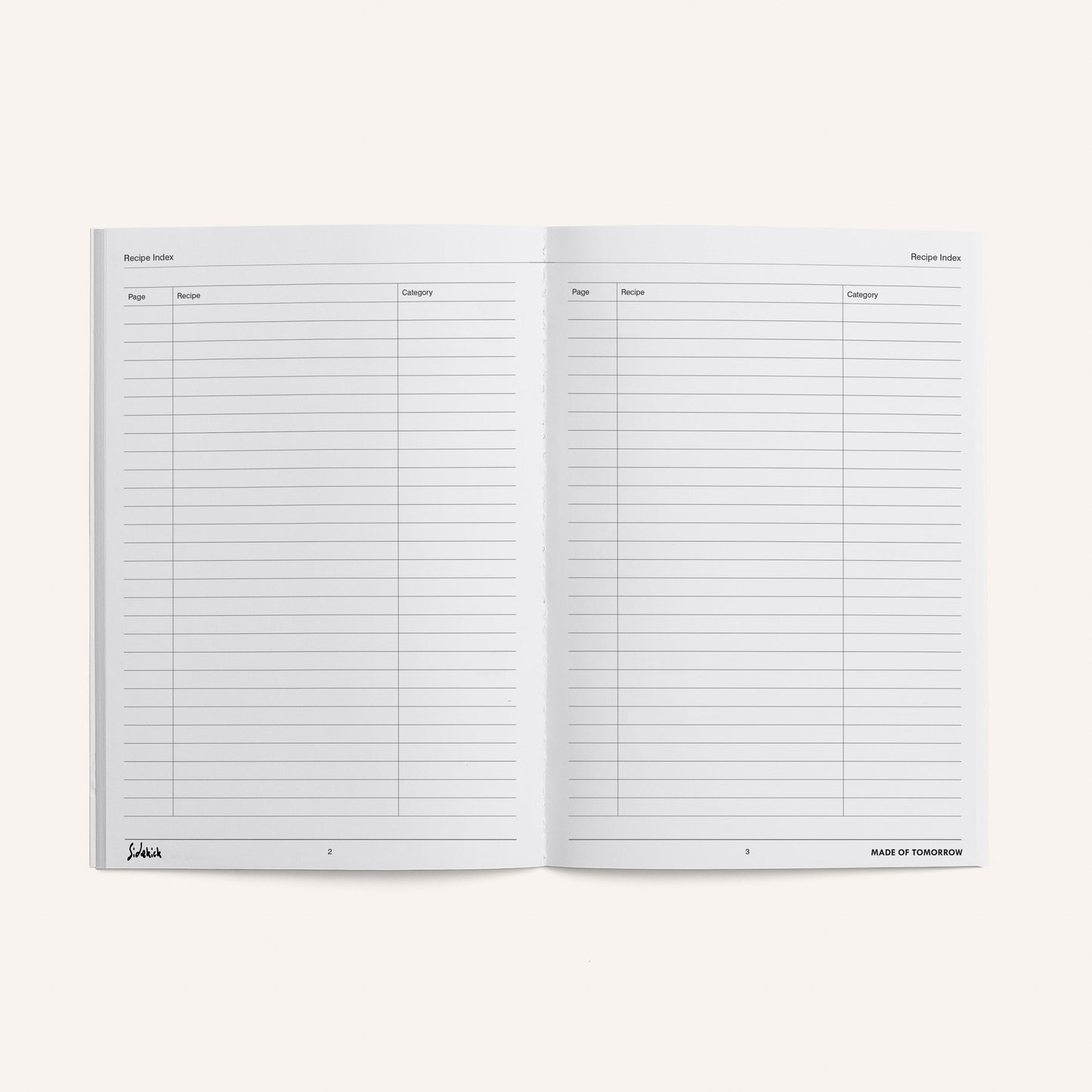 Recipe Book