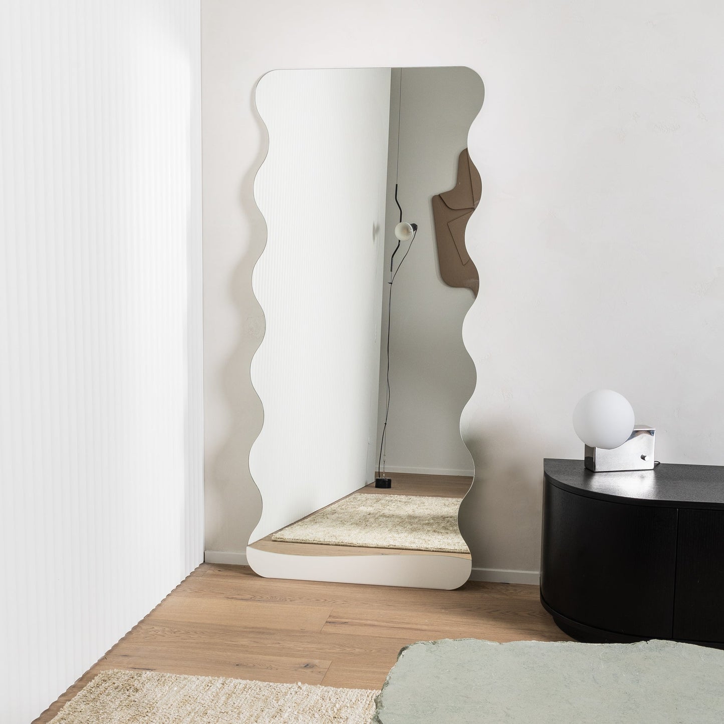 Wavy Full Length Mirror