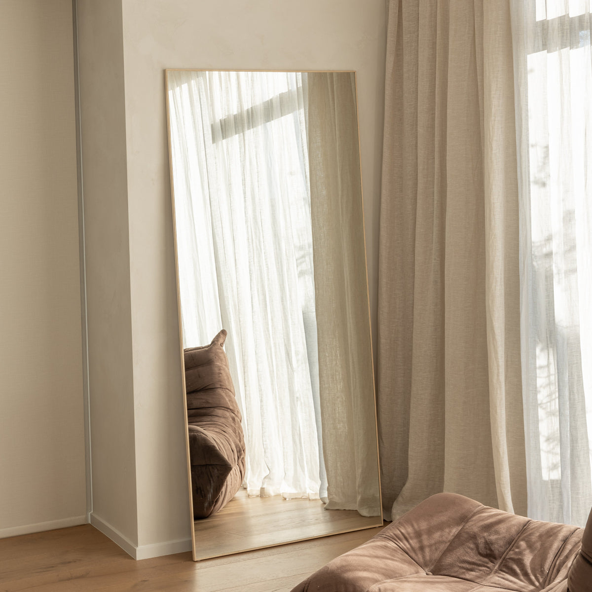 Framed Rectangle Full Length Mirror